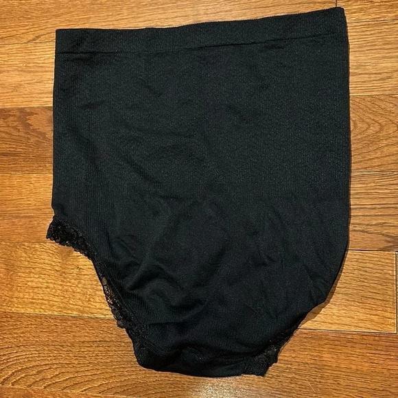 Tahari seamless control high waisted brief with  lace trim Sz M - Picture 6 of 14
